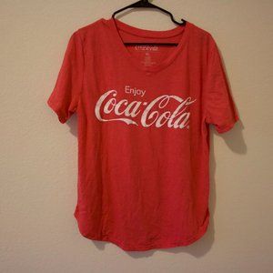 Red Coca Cola shirt